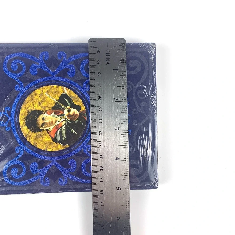 VTG Harry Potter & The Prisoner of Azkaban Flocked Blue Journal Gryffindor Hot T